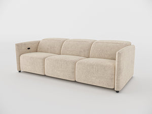 Delilah Electric Recliner 3 Seater Sofa