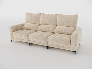 Nathan Compact Recliner 3 Seater Sofa