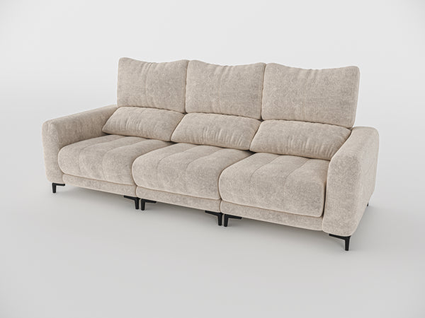 Nathan Compact Recliner 3 Seater Sofa
