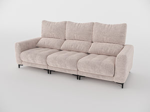 Nathan Compact Recliner 3 Seater Sofa