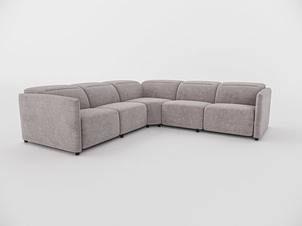 Delilah Electric Recliner Corner Sectional Sofa
