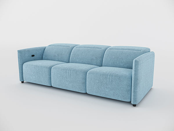 Delilah Electric Recliner 3 Seater Sofa