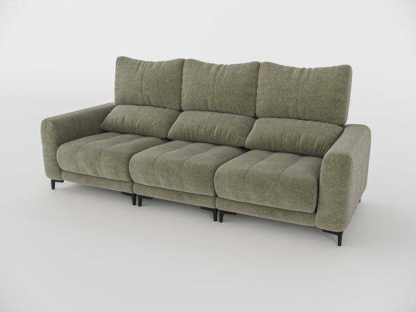 Nathan Compact Recliner 3 Seater Sofa