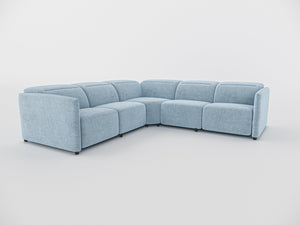 Delilah Electric Recliner Corner Sectional Sofa