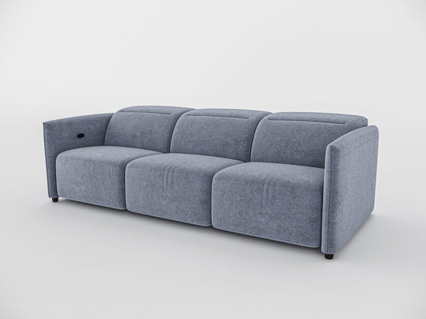 Delilah Electric Recliner 3 Seater Sofa