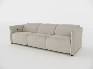 Delilah Electric Recliner 3 Seater Sofa