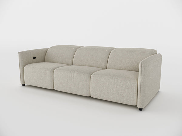 Delilah Electric Recliner 3 Seater Sofa