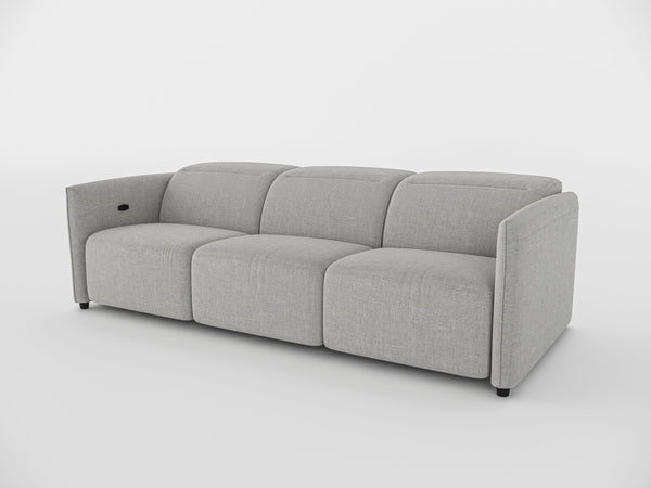 Delilah Electric Recliner 3 Seater Sofa