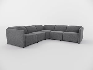 Delilah Electric Recliner Corner Sectional Sofa