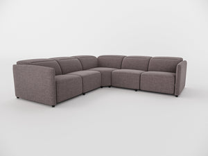 Delilah Electric Recliner Corner Sectional Sofa