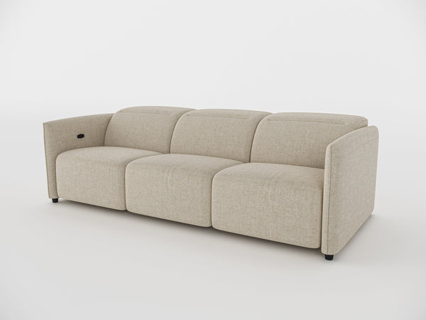 Delilah Electric Recliner 3 Seater Sofa