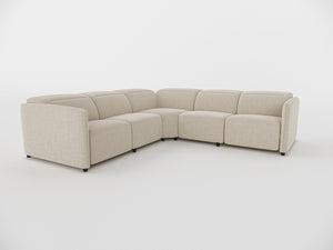Delilah Electric Recliner Corner Sectional Sofa