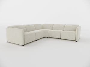 Delilah Electric Recliner Corner Sectional Sofa