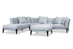 Emmie L-Shape Sofa with Ottoman