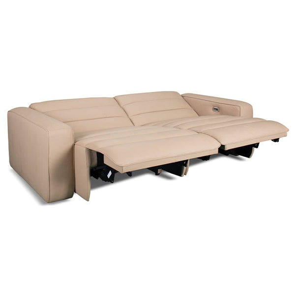 Slouchy Recliner Sofa