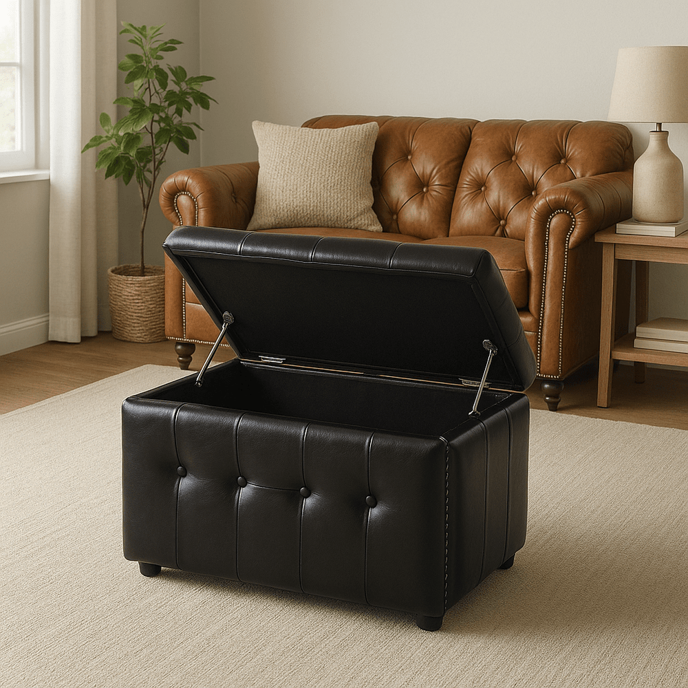 Boxstool Storage Ottoman