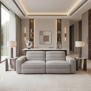 Slouchy Recliner Sofa