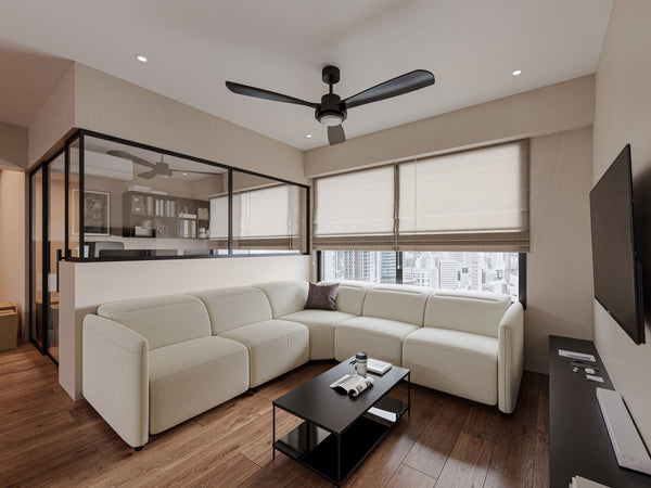 Delilah Electric Recliner Corner Sectional Sofa