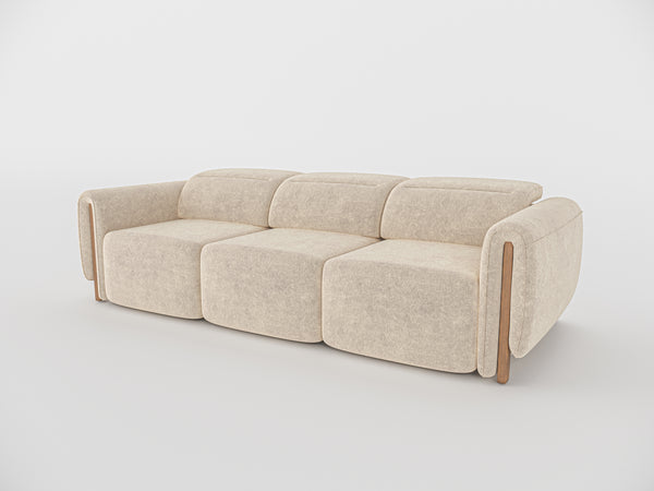 Sansa Recliner Three Seater Sofa