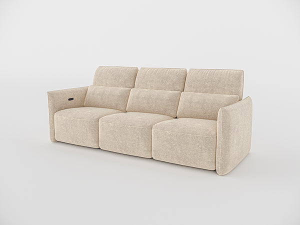 Jacob Electic Recliner Three Seater Sofa