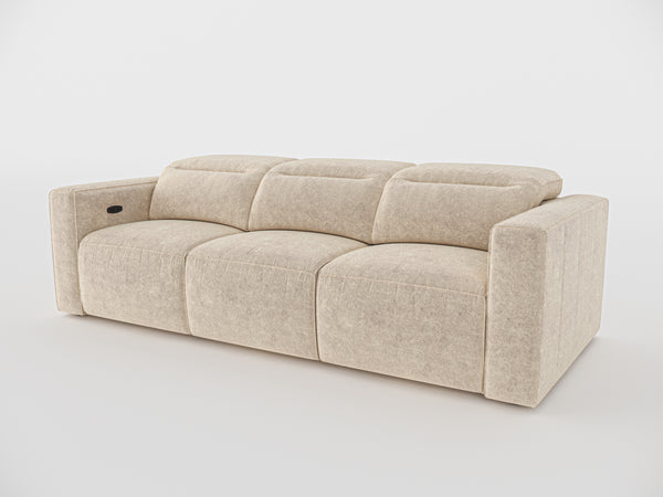 Richard Electric Recliner Three Seater Sofa