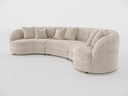 Chloe Curve Three Seater Sofa