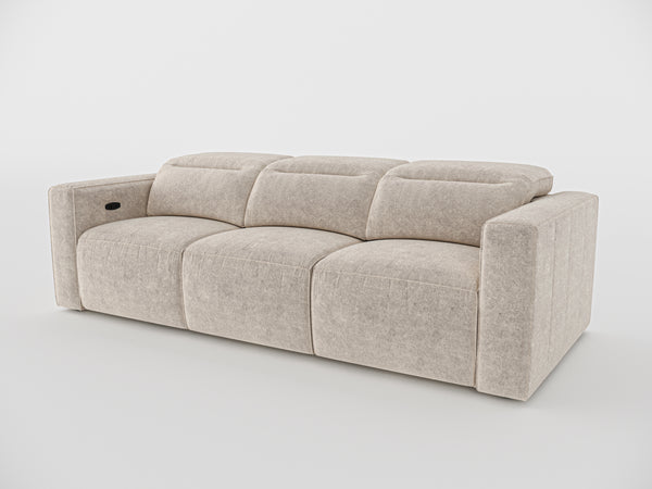 Richard Electric Recliner Three Seater Sofa