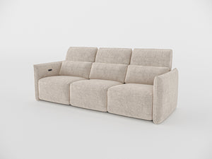 Jacob Electic Recliner Three Seater Sofa