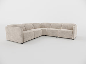 Delilah Electric Recliner Corner Sofa