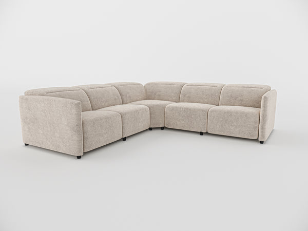 Delilah Electric Recliner Corner Sofa