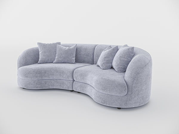Chloe Curved 3 Seater Sofa