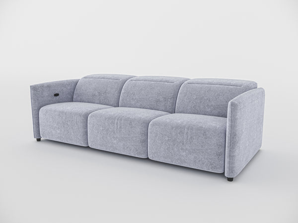 Delilah Electric Recliner Three Seater Sofa