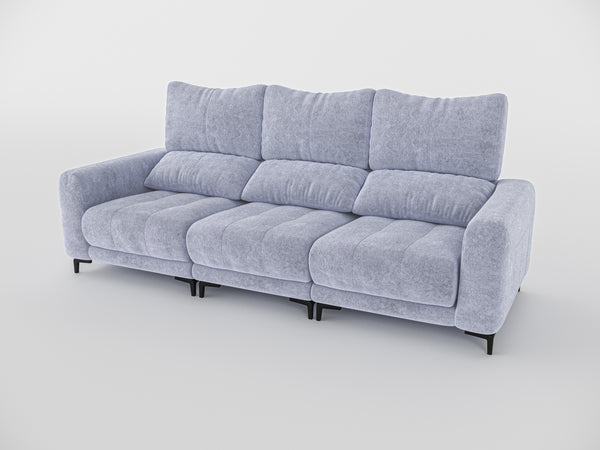 Nathan Compact Recliner Three Seater Sofa