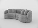 Chloe Curved 3 Seater Sofa