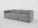 Delilah Electric Recliner Three Seater Sofa