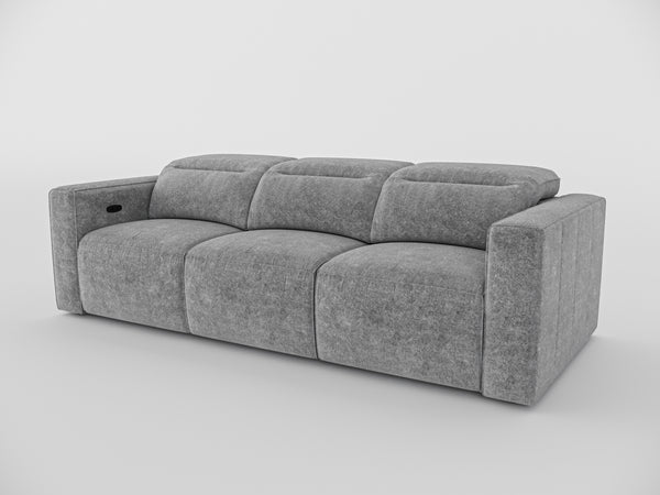 Richard Electric Recliner Three Seater Sofa