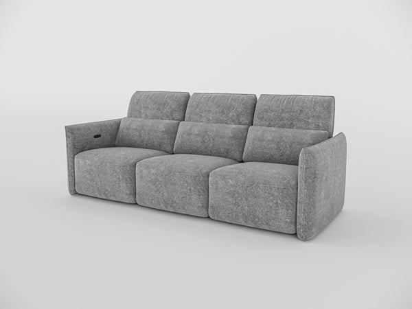 Jacob Electic Recliner Three Seater Sofa
