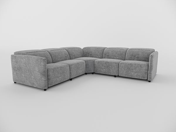 Delilah Electric Recliner Corner Sofa