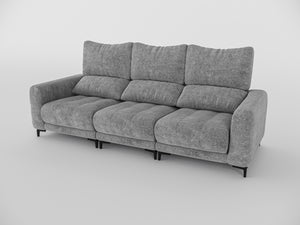 Nathan Compact Recliner Three Seater Sofa