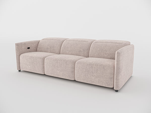 Delilah Electric Recliner Three Seater Sofa