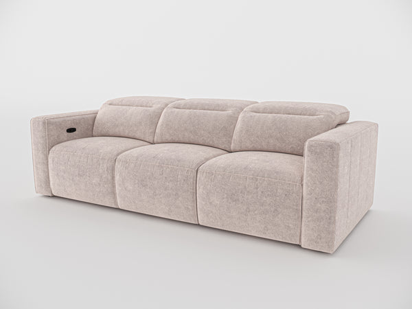 Richard Electric Recliner Three Seater Sofa