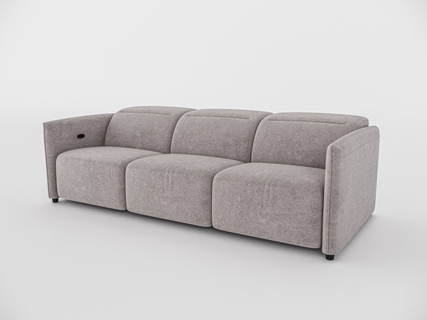Delilah Electric Recliner Three Seater Sofa