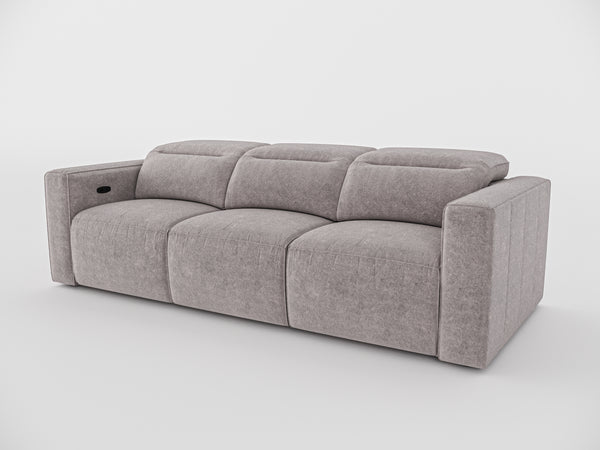 Richard Electric Recliner Three Seater Sofa