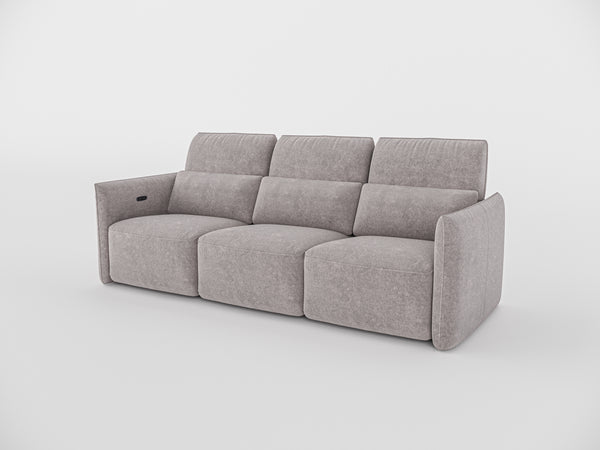 Jacob Electic Recliner Three Seater Sofa