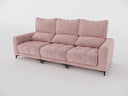 Nathan Compact Recliner Three Seater Sofa