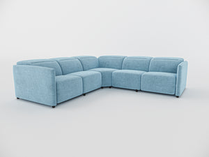 Delilah Electric Recliner Corner Sofa
