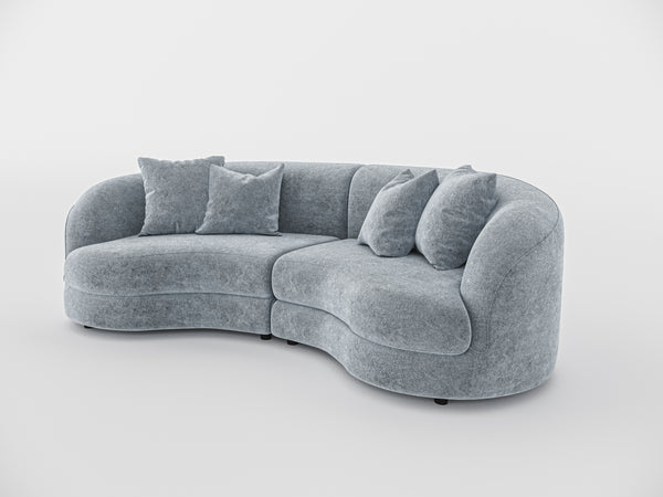 Chloe Curved 3 Seater Sofa
