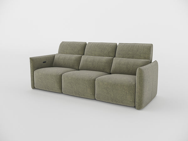 Jacob Electic Recliner Three Seater Sofa