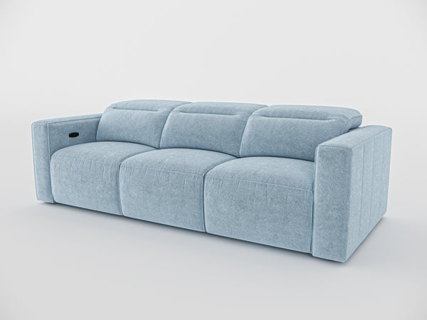 Richard Electric Recliner Three Seater Sofa