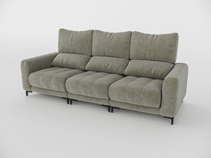 Nathan Compact Recliner Three Seater Sofa